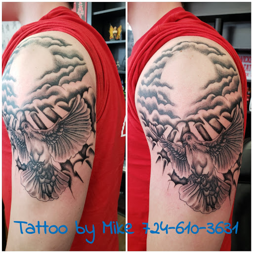 Explore maya tattoo ideas, creative tattoo ideas in Latrobe, available at Wicked Hart Tattoo