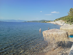 Foto von Pelasgia Beach mit lange, gerade küste