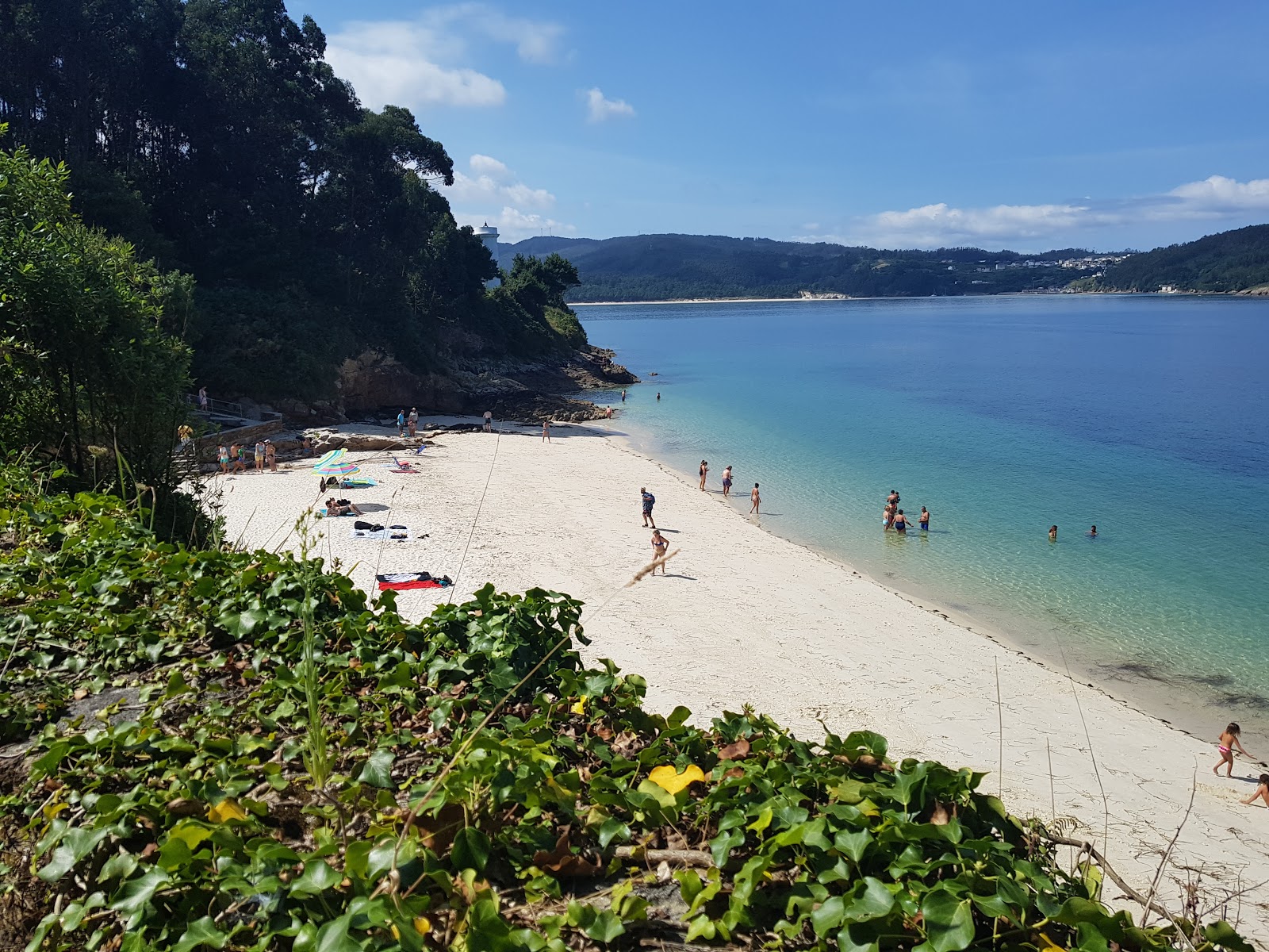 Fotografija Kaolin plaža z turkizna čista voda površino