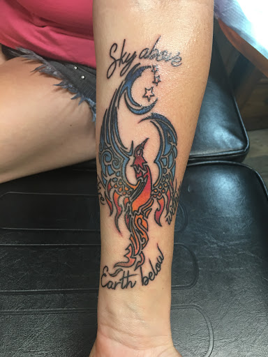Explore tattoo ideas for pets, creative tattoo ideas in Myrtle Beach, available at Aces High Tattoo