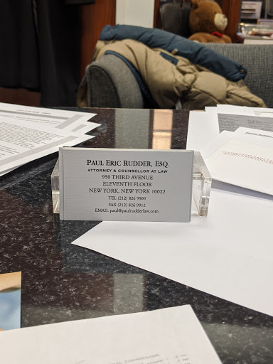 Divorce Lawyer «Paul E Rudder, ESQ - Divorce Lawyer NYC», reviews and photos