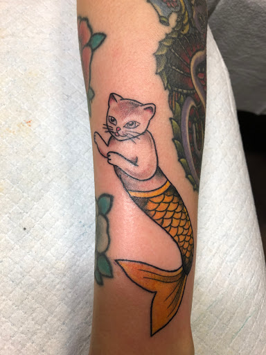 Explore rest in peace dad tattoo ideas, creative tattoo ideas in Mount Juliet, available at Division Street Tattoo Company