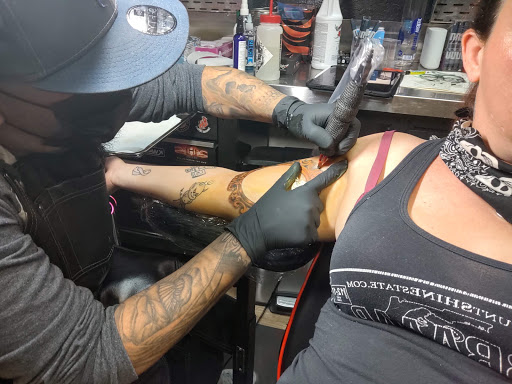 Explore cool tattoo sleeve ideas for men, creative tattoo ideas in Pompano Beach, available at Funhouse Tattoos