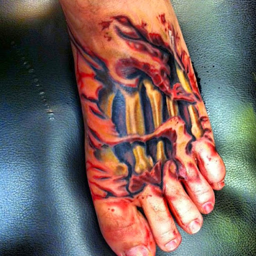 Explore 100 dollar bill tattoo ideas, creative tattoo ideas in Murfreesboro, available at Absolute Ink Tattoo & Piercing