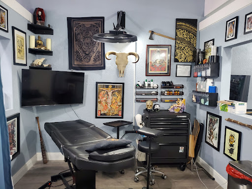 Explore tattoo ideas for a submissive, creative tattoo ideas in Coral Springs, available at Undertow Tattoo Studio
