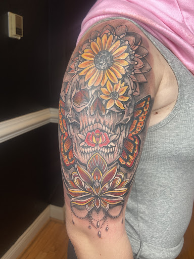 Explore fingerprint tattoo ideas for couples, creative tattoo ideas in Baltimore, available at Studio 7 Tattoo and Art Gallery