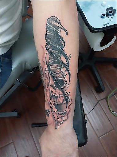 Explore hydrocephalus tattoo ideas, creative tattoo ideas in Toledo, available at 4 Nineteen Ink