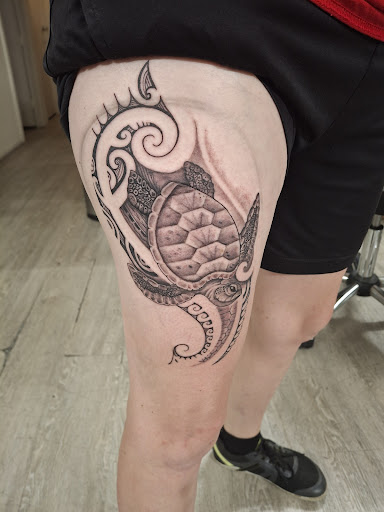 Explore dog memorial tattoo ideas, creative tattoo ideas in Honolulu, available at Soul Signature Tattoo