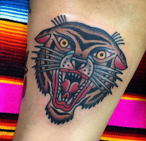 Explore silly goose tattoo ideas, creative tattoo ideas in Los Angeles, available at Tinta Rebelde hardcore tattoo