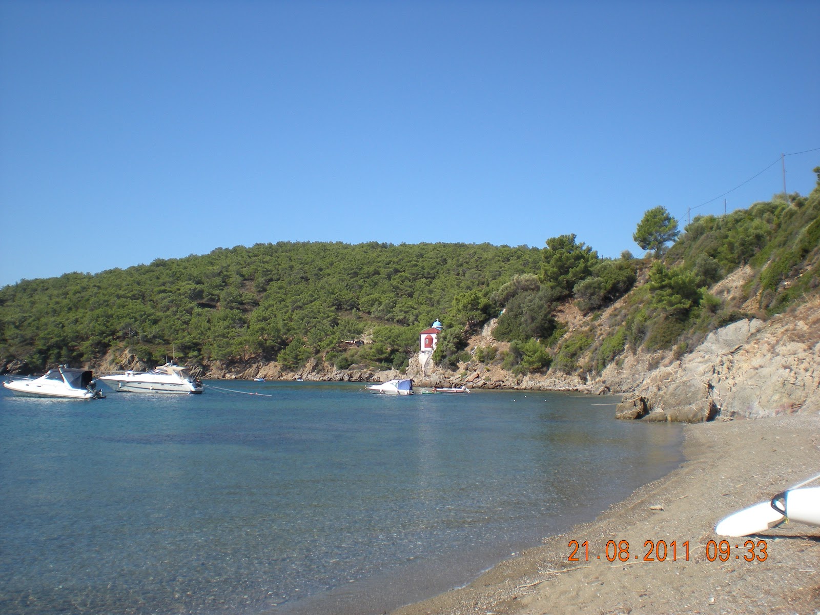 Photo of Paralia Ag. Ermogenis II with turquoise pure water surface