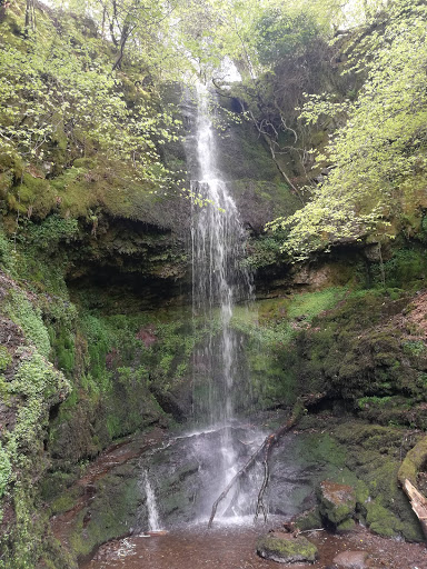 Natural waterfalls in Glasgow