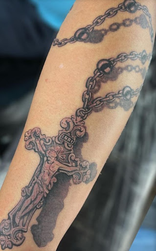 Explore facial tattoo ideas, creative tattoo ideas in Mesa, available at Ranger Tattoo & Piercing