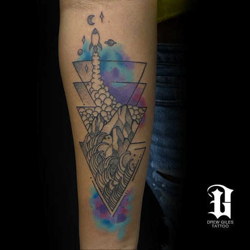 Explore chest cover up tattoos ideas for females, creative tattoo ideas in Addison, available at Cat Tattoo