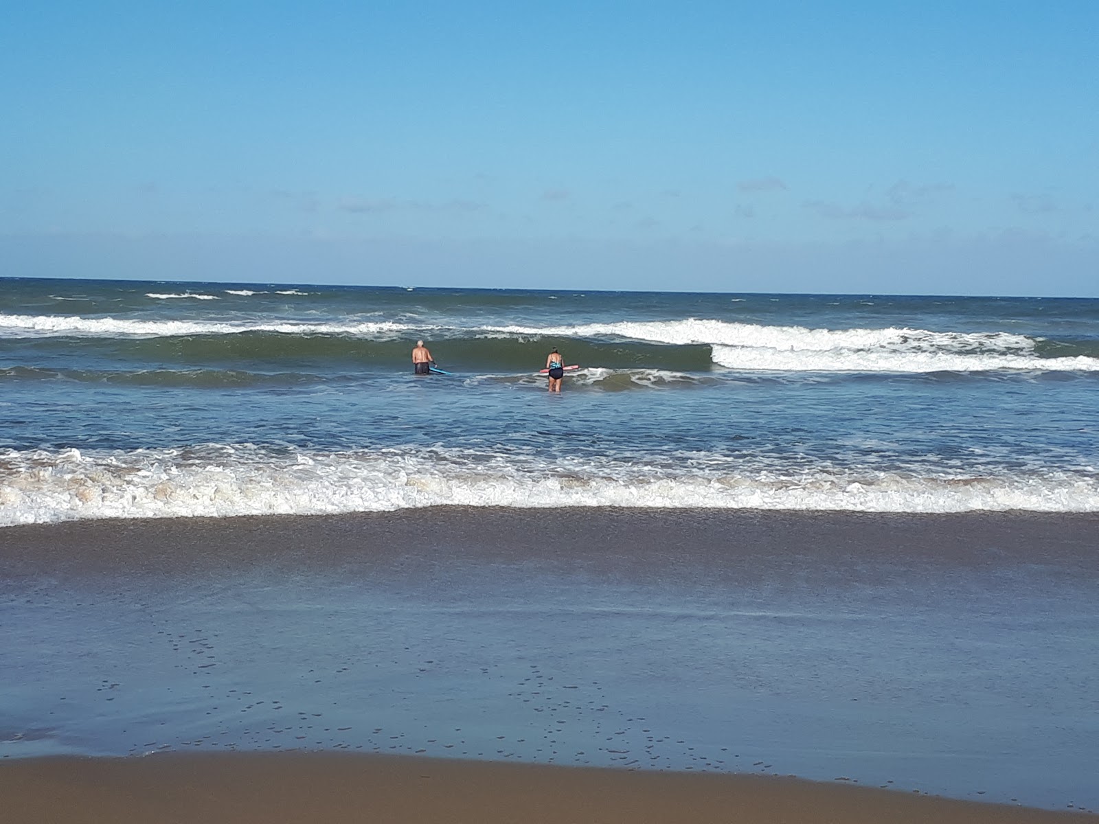 Foto van Trafalgar beach gelegen in een natuurlijk gebied