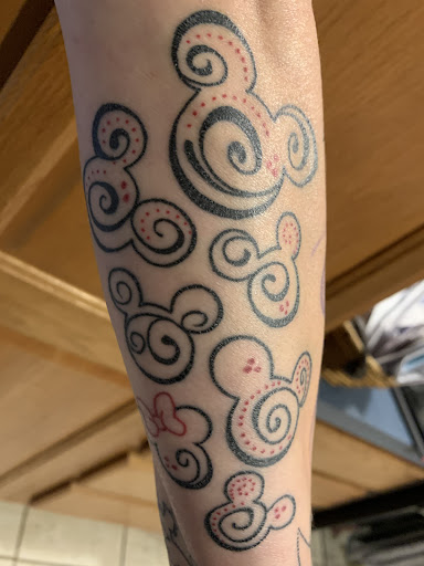 Explore mens family sleeve tattoo ideas, creative tattoo ideas in Fall River, available at Indelible Ink Tattoo Studio 2.0