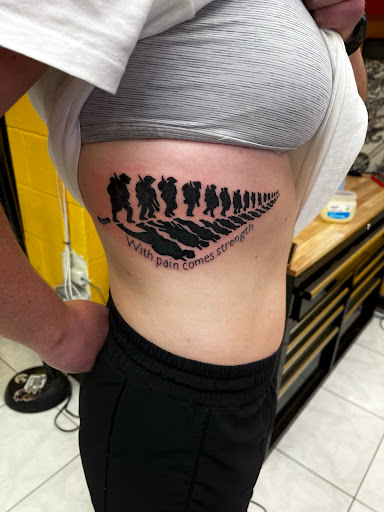 Explore clone trooper tattoo ideas, creative tattoo ideas in Honolulu, available at Sacred Art Tattoo Waikiki