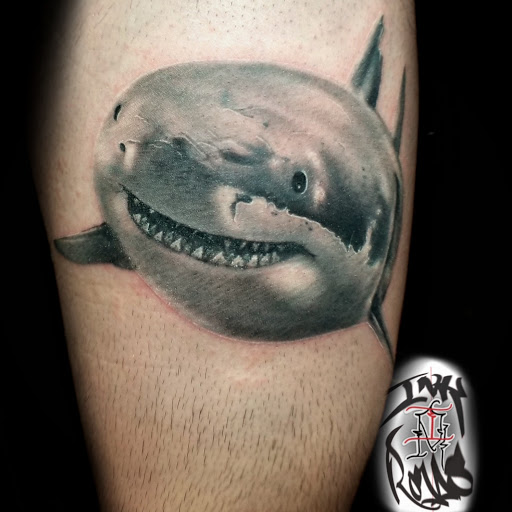 Explore fishing pole tattoo ideas, creative tattoo ideas in Miami Beach, available at Salvation Tattoo Lounge