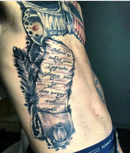 Explore forearm cross tattoo ideas, creative tattoo ideas in Atlantic Beach, available at The Ink Chamber Tattoo Parlor