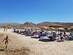 Foto von Thanos beach mit viele geräumige buchten