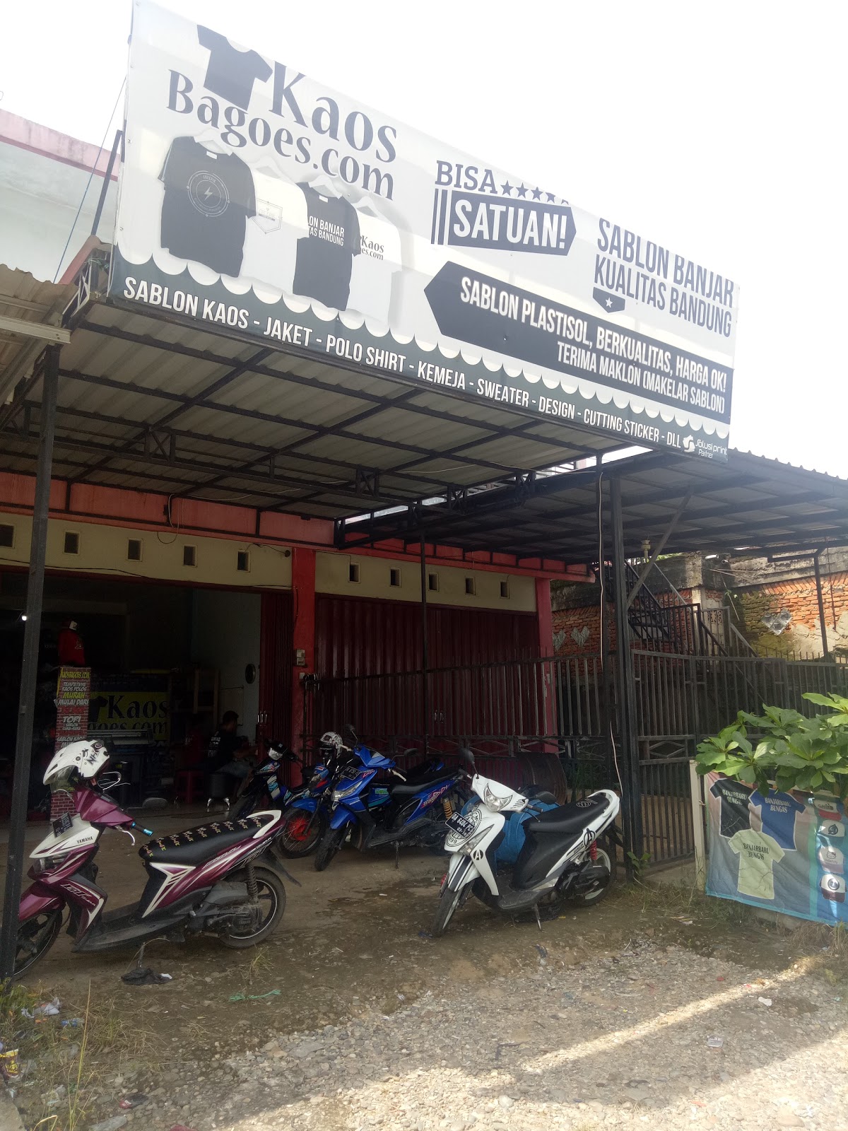 Kaos Bagoes Sablon Dan Decal Banjarbaru / Banjarmasin