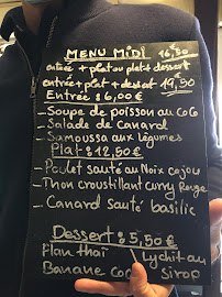 Menu du Le Fleuve Rouge à Paris