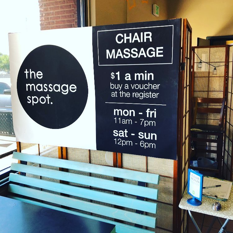 The Massage Spot - Chair Massage in Whole Foods