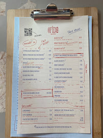 Ofício em Lisbon menu n° 14
