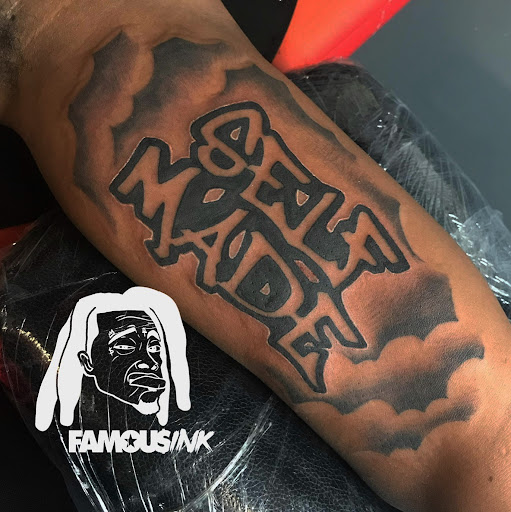 Explore healing symbol tattoo ideas, creative tattoo ideas in Hammond, available at Famous Ink, Inc.