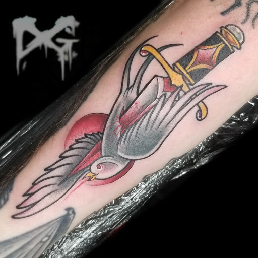 Explore daddy and daughter tattoo ideas, creative tattoo ideas in Livonia, available at Integrity Tattoo Company