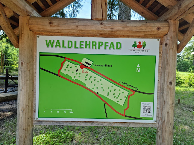 Walderlenpfad Wanderschild - Liestal