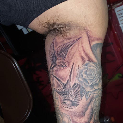 Explore pinky and the brain tattoo ideas, creative tattoo ideas in Los Angeles, available at South Central Tattoos