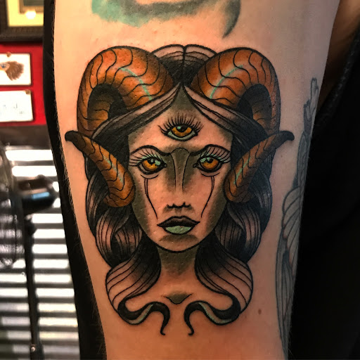 Explore milky way tattoo ideas, creative tattoo ideas in Lakeland, available at Black Swan Tattoo