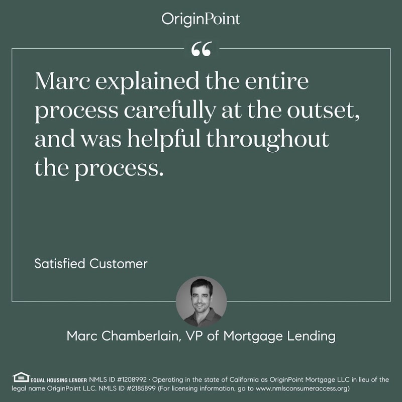 Marc Chamberlain, Mortgage Lender