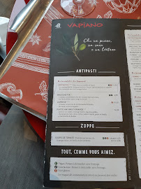 Vapiano Lyon Confluence Pasta Pizza Bar à Lyon menu