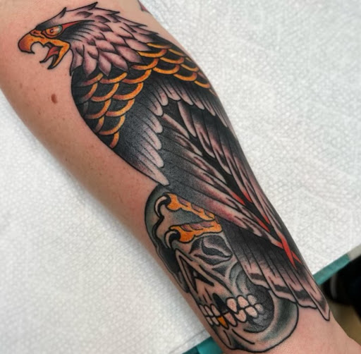 Explore bikini tattoo ideas, creative tattoo ideas in San Diego, available at Crybaby Tattoo