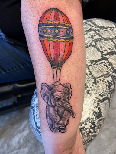 Explore pisces tattoo ideas men, creative tattoo ideas in Seymour, available at American Gypsy Tattoo Corp.