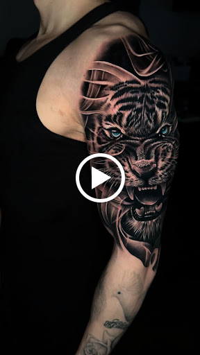 Explore flower garden tattoo ideas, creative tattoo ideas in Corona, available at Crop Circles Tattoo Studio