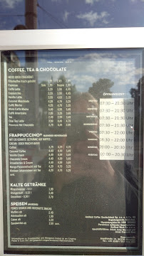 Café Starbucks à Mannheim - menu / carte