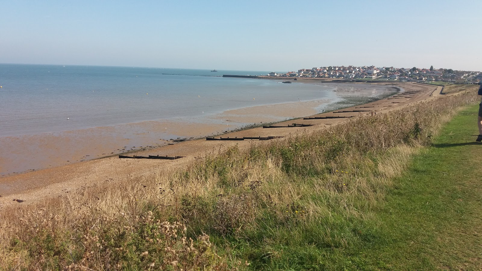 Foto von Hampton beach mit geräumiger strand