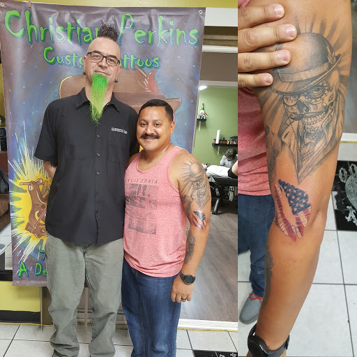 Explore scream tattoo ideas, creative tattoo ideas in Augusta, available at The Lucky Seven Tattoo Co.