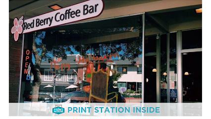 PrintWithMe Print Kiosk at Red Berry Coffee Bar