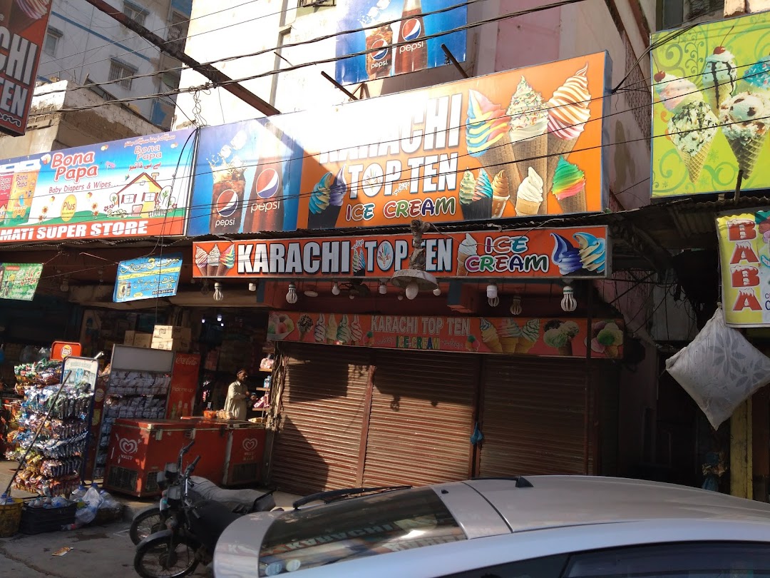 Karachi Top Ten Ice Cream & Food Corner