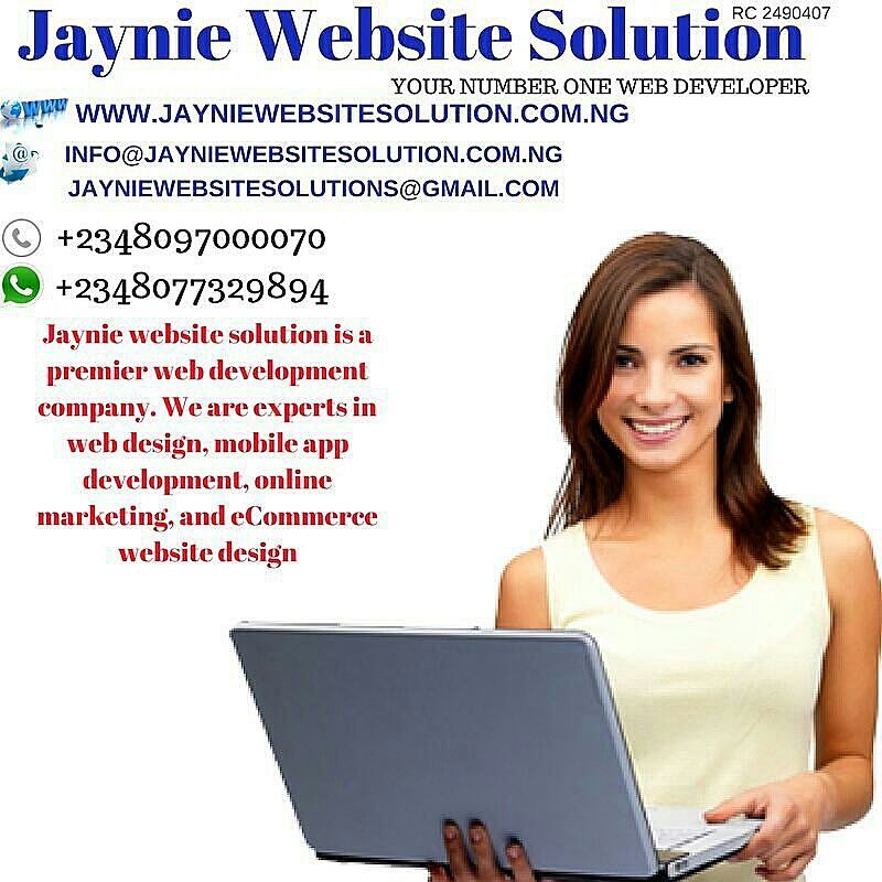 Jaynie Website Solution