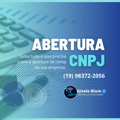 Logo da empresa - Blum Contabilidade