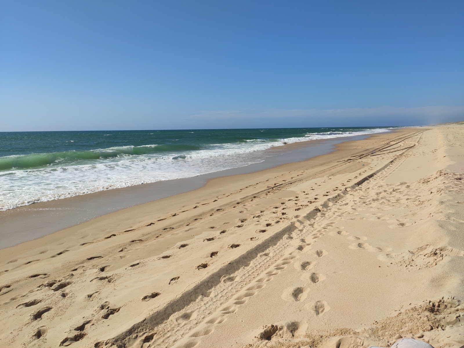 Fotografie cu Plage de l'Especier cu o suprafață de nisip fin alb