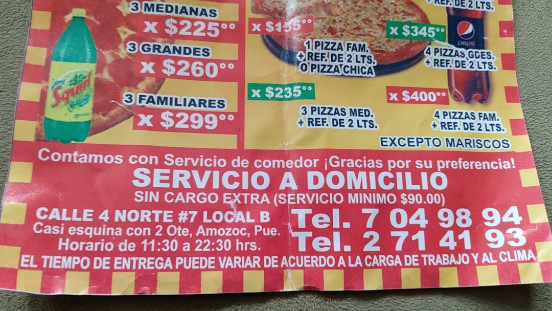 Pizzas Soto
