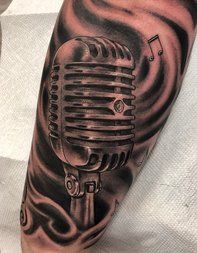 Explore ocean tattoo ideas, creative tattoo ideas in Berlin, available at Valhalla Artworks