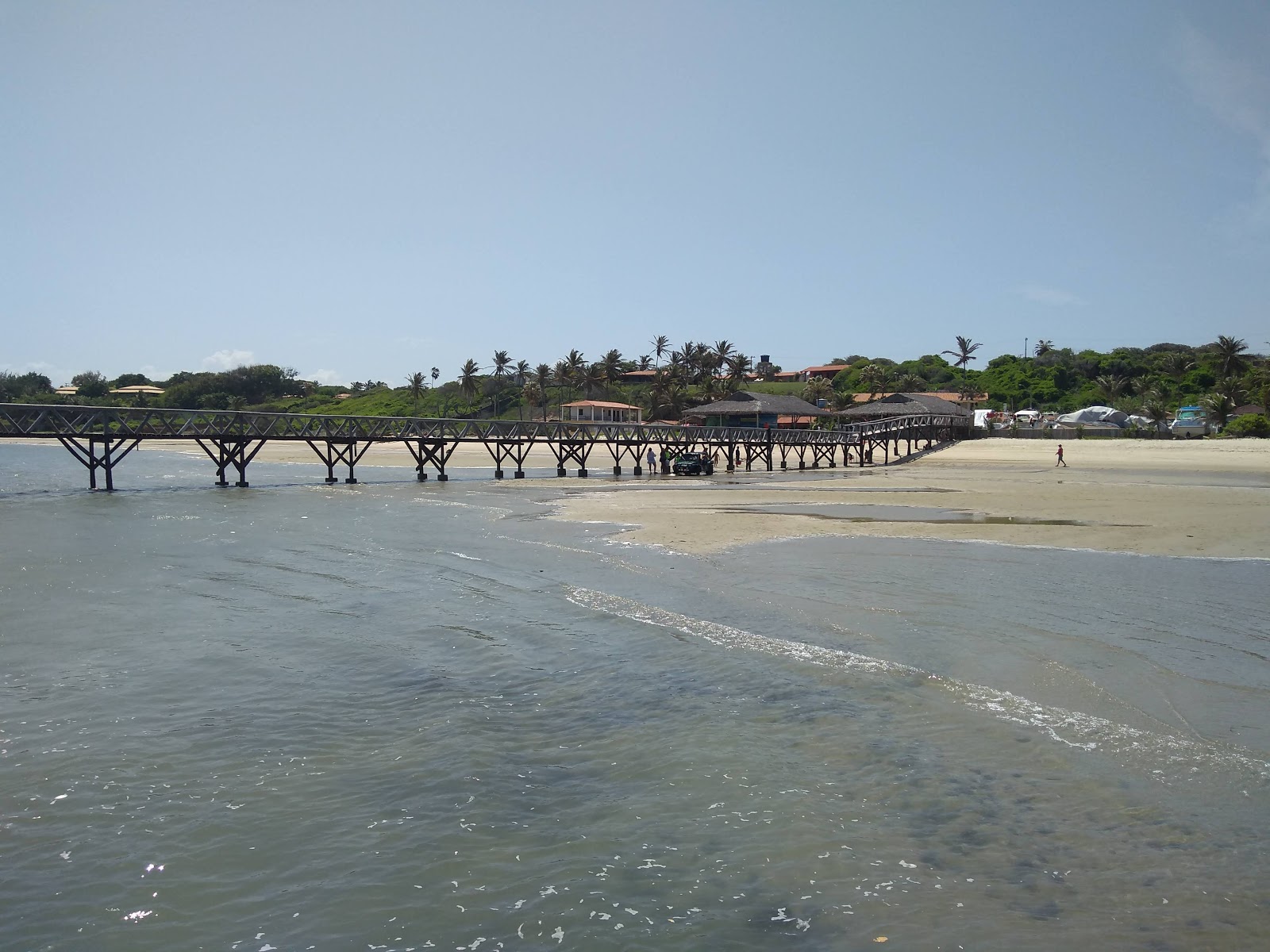 Fotografie cu Plaja Canto Da Barra - locul popular printre cunoscătorii de relaxare