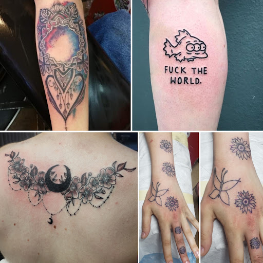 Explore hot guys tattoo ideas, creative tattoo ideas in Elko, available at Custom Tattoos and Body Piercing Studio