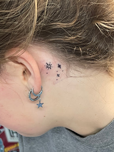 Explore letter tattoos ideas, creative tattoo ideas in Aurora, available at Ronin Tattoo Studio INC